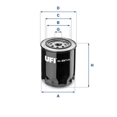 Oil Filter UFI 23.297.00