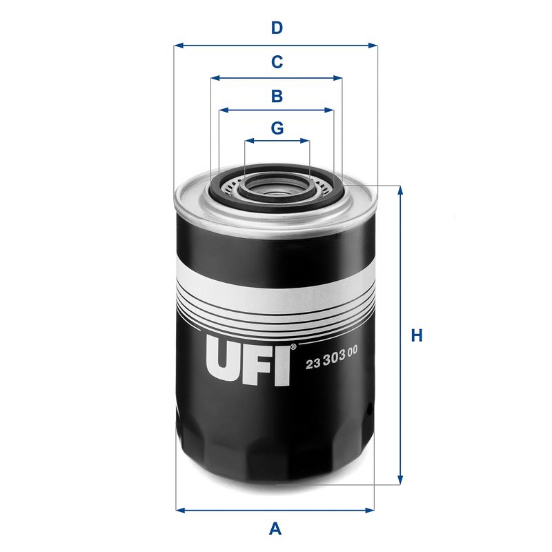 UFI 23.303.00 Oil Filter