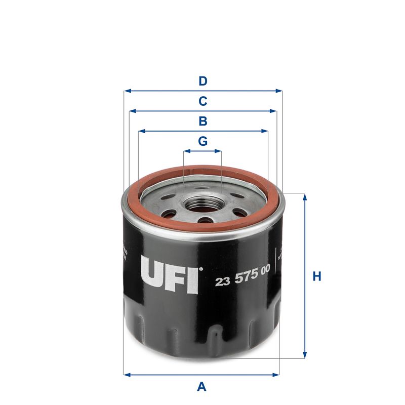 UFI 23.575.00 Oil Filter