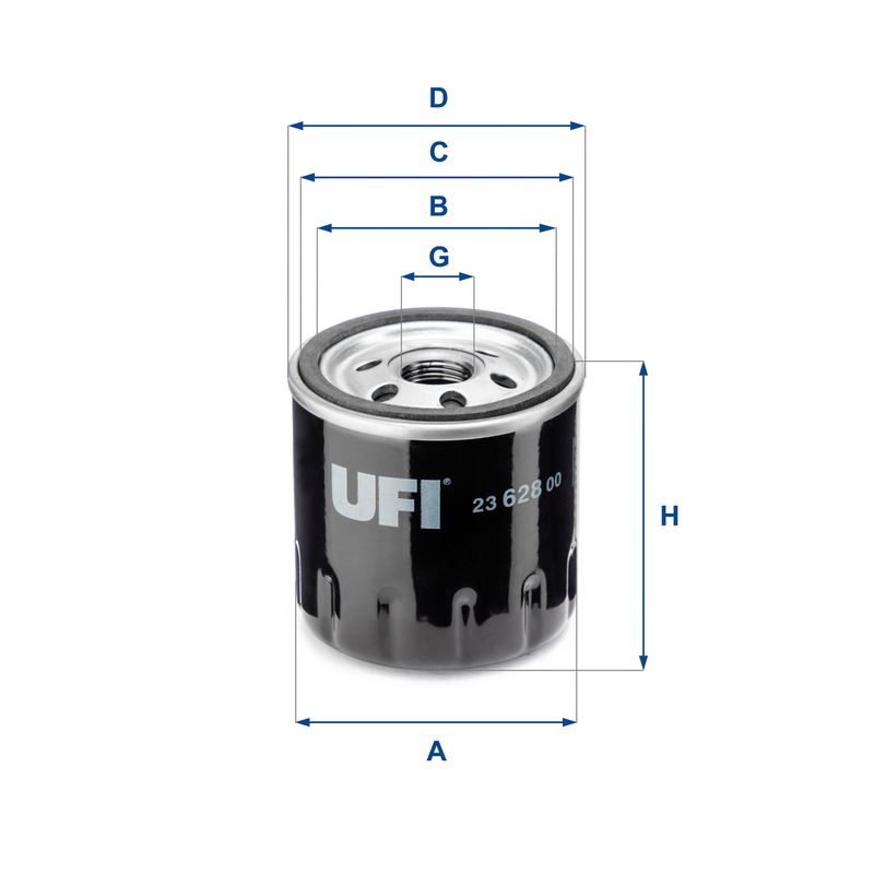 UFI 23.628.00 Oil Filter