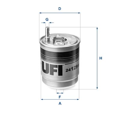 Fuel Filter UFI 24.129.00