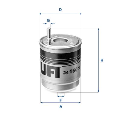 Fuel Filter UFI 24.160.00