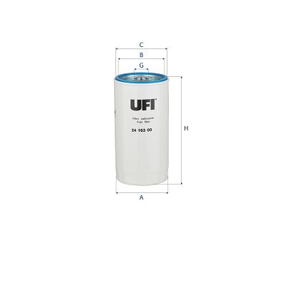 Fuel Filter UFI 24.163.00