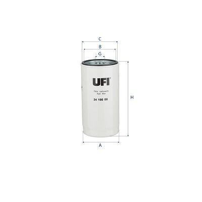 Fuel Filter UFI 24.166.00