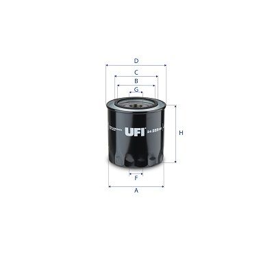 Fuel Filter UFI 24.259.00