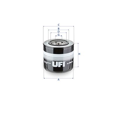 Fuel Filter UFI 24.260.00