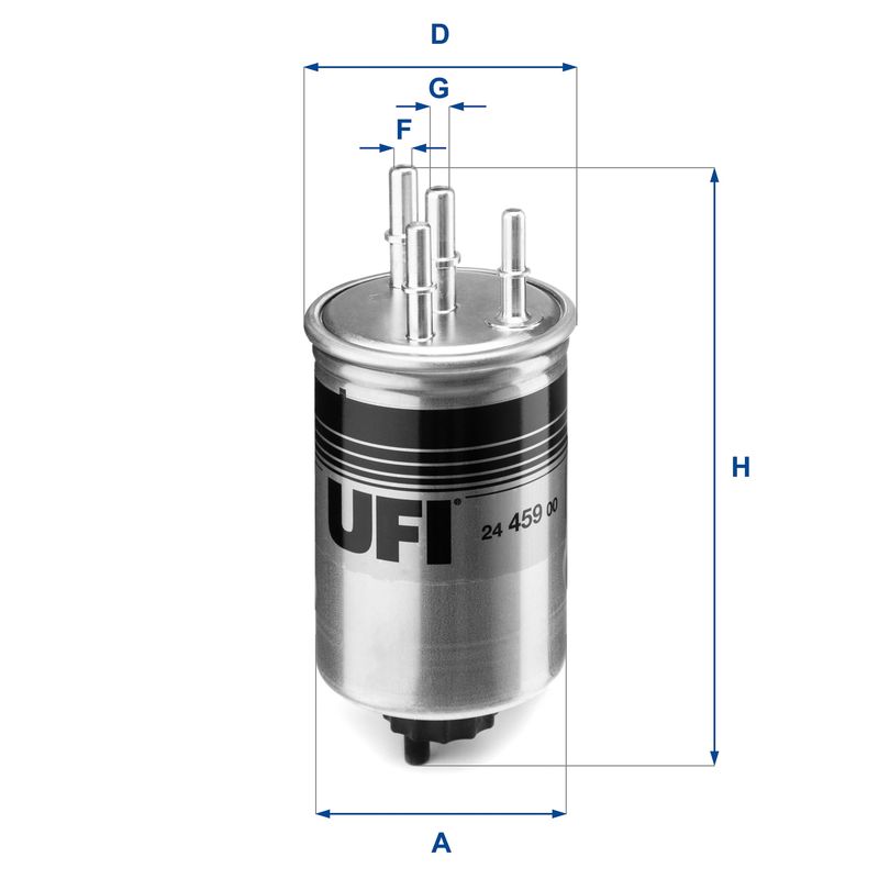 UFI 24.459.00 Fuel Filter