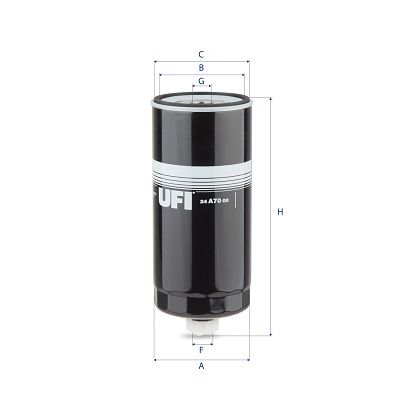 UFI 24.A70.00 Fuel Filter