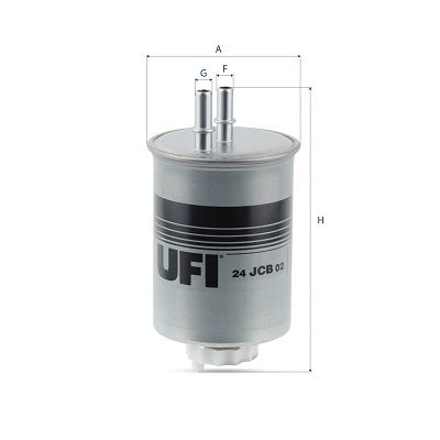 Fuel Filter UFI 24.JCB.02