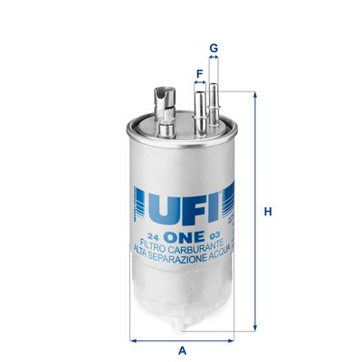 Fuel Filter UFI 24.ONE.03