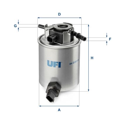 Fuel Filter UFI 24.020.01