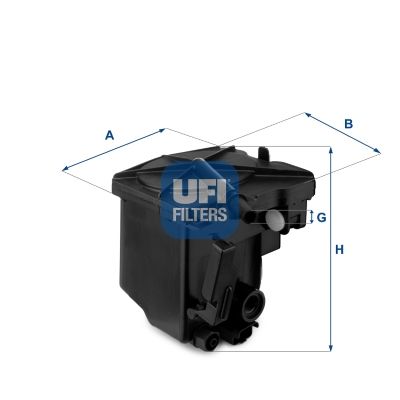 UFI 24.027.00 Fuel Filter