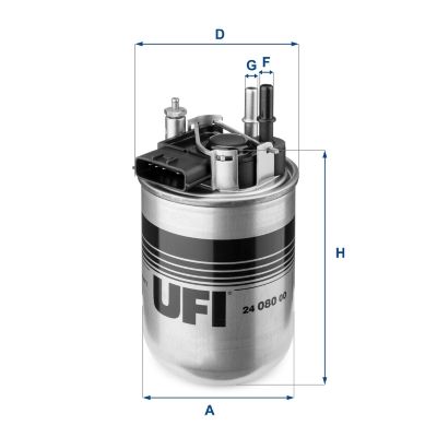 Fuel Filter UFI 24.080.00