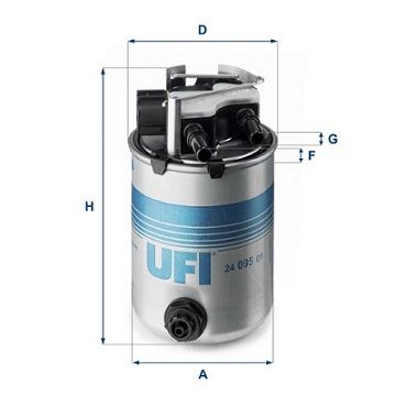 UFI 24.095.01 Fuel Filter