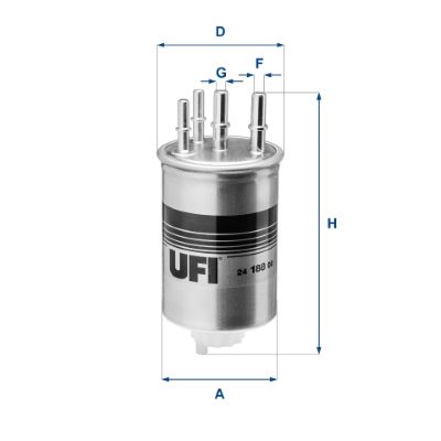 Fuel Filter UFI 24.188.00