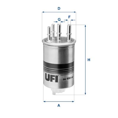 Fuel Filter UFI 24.190.00