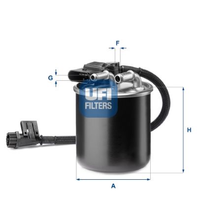 UFI 24.193.00 Fuel Filter