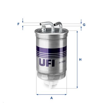 Fuel Filter UFI 24.382.00