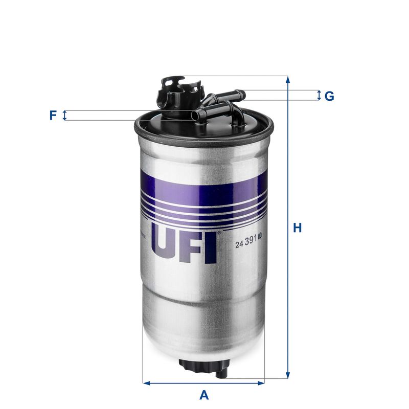 UFI 24.391.00 Fuel Filter