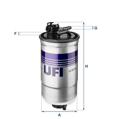 Fuel Filter UFI 24.391.00