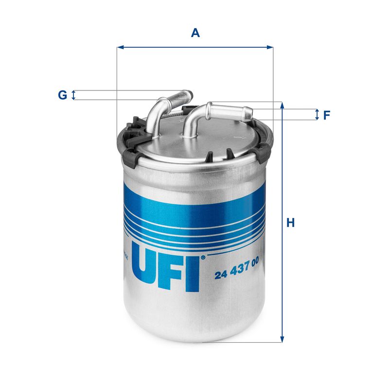 UFI 24.437.00 Fuel Filter
