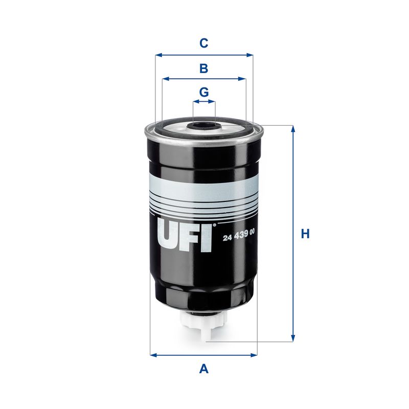 UFI 24.439.00 Fuel Filter