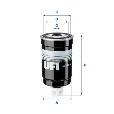 Fuel Filter UFI 24.439.00