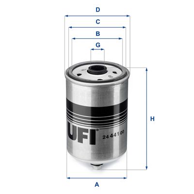 Fuel Filter UFI 24.441.00