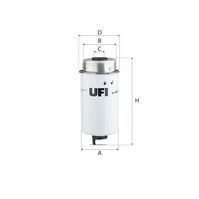 Fuel Filter UFI 24.457.00