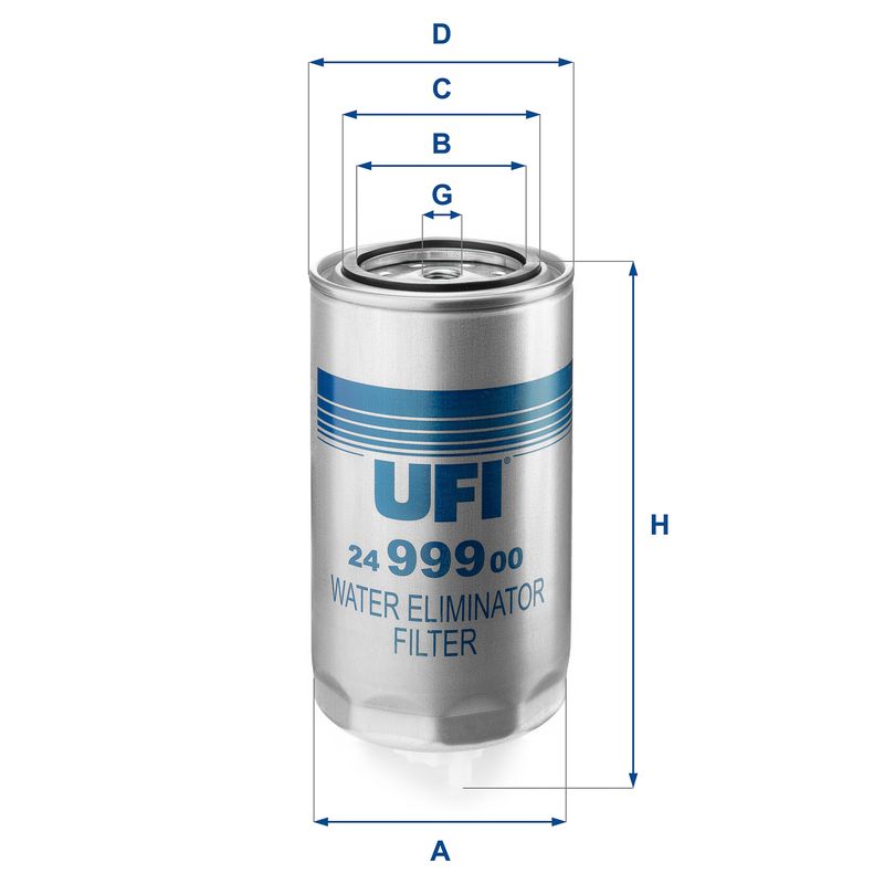 UFI 24.999.00 Fuel Filter