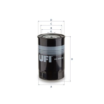Fuel Filter UFI 24.A04.00