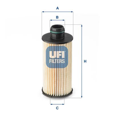 Oil Filter UFI 25.160.00
