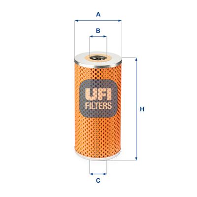 Hydraulic Filter, automatic transmission UFI 25.401.00