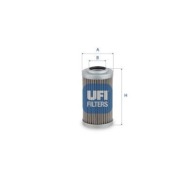 Filter, operating hydraulics UFI 25.674.00