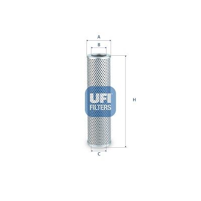 Hydraulic Filter, automatic transmission UFI 25.677.00