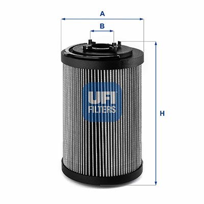 UFI 25.696.00 Hydraulic Filter, automatic transmission