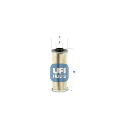 Hydraulic Filter, automatic transmission UFI 25.702.00