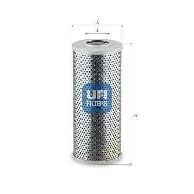 Filter, operating hydraulics UFI 25.721.00