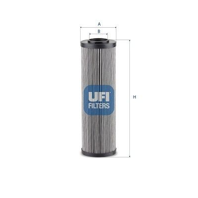 Filter, operating hydraulics UFI 25.724.00