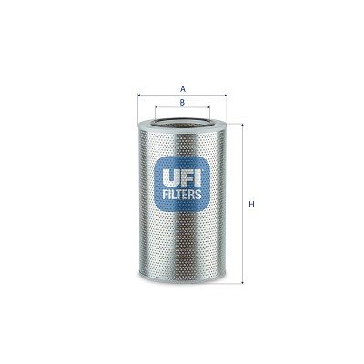Filter, operating hydraulics UFI 25.922.00