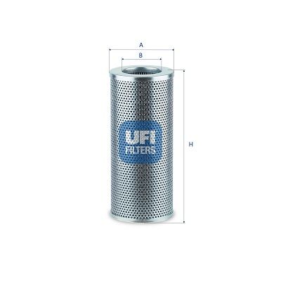 UFI 25.923.00 Filter, operating hydraulics