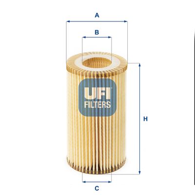 Oil Filter UFI 25.002.00