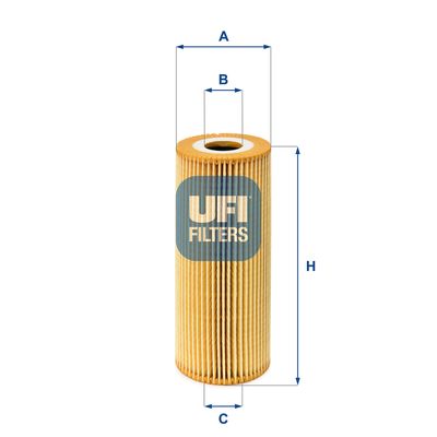 Oil Filter UFI 25.011.00