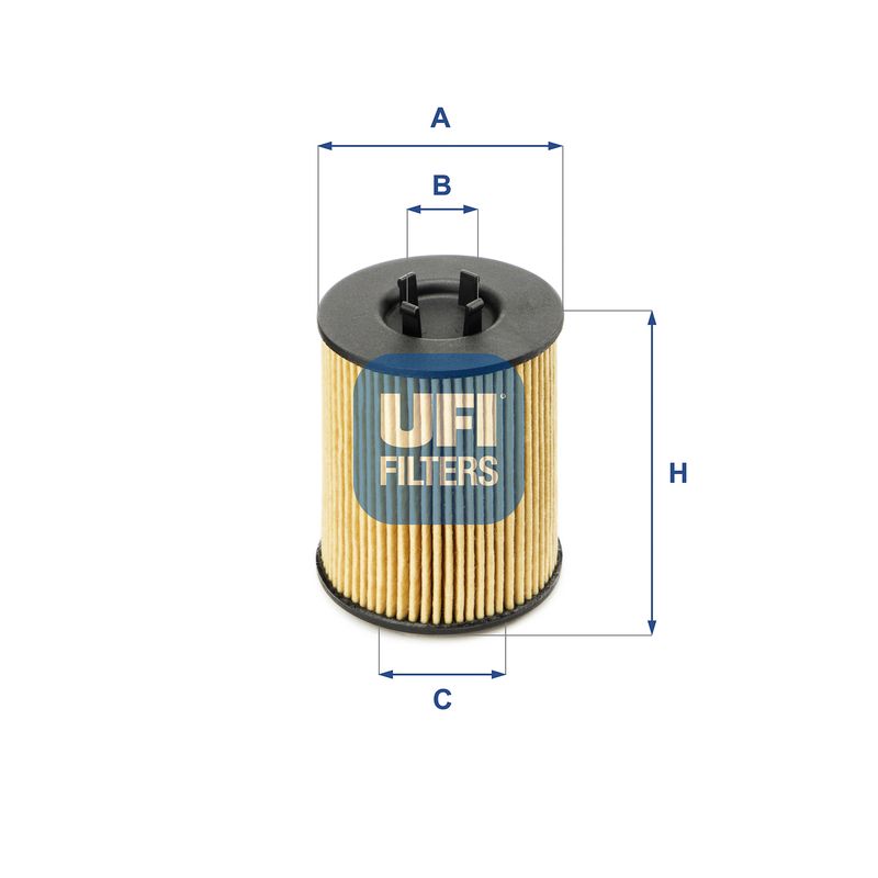 UFI 25.017.00 Oil Filter