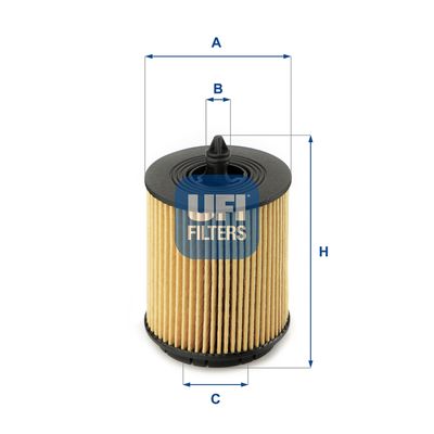 Oil Filter UFI 25.024.00
