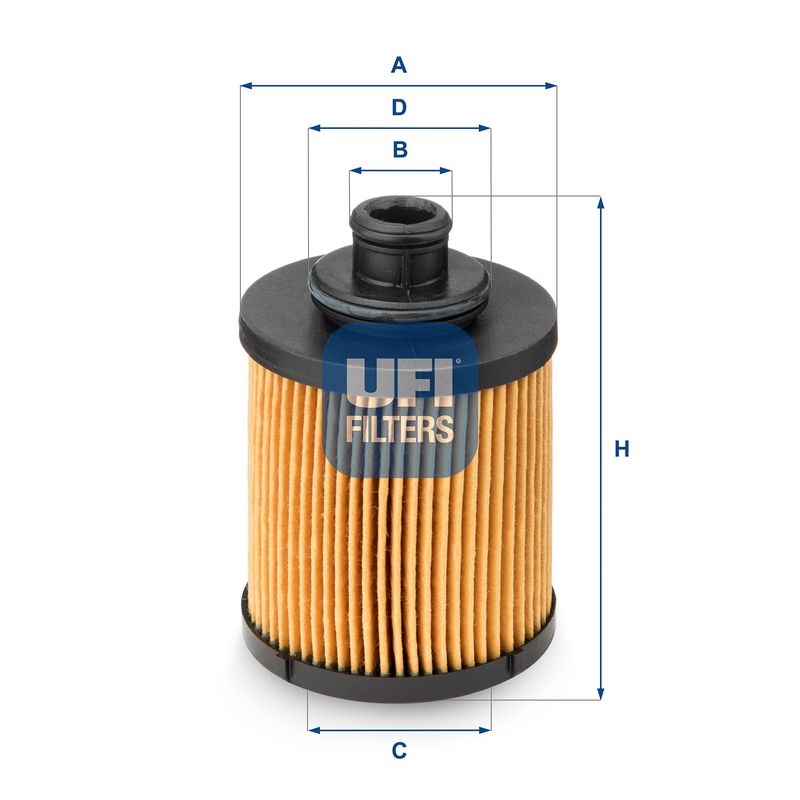 UFI 25.031.00 Oil Filter