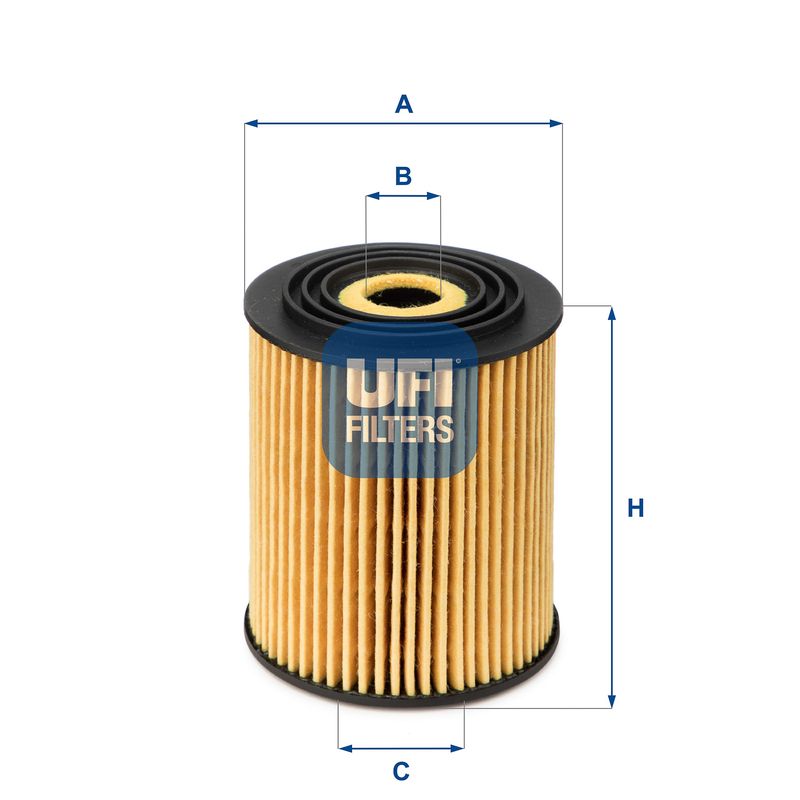 UFI 25.034.00 Oil Filter
