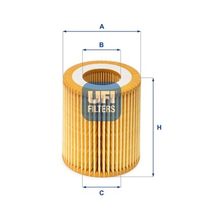 Oil Filter UFI 25.049.00