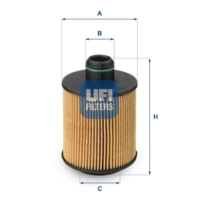 Oil Filter UFI 25.061.00