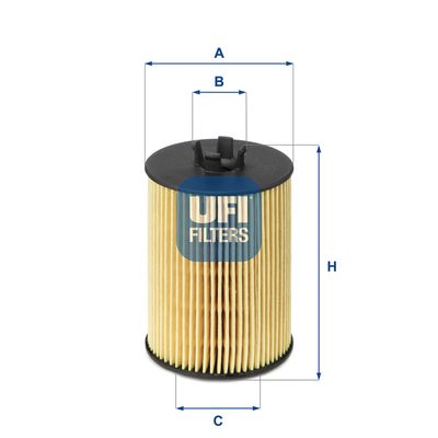 Oil Filter UFI 25.063.00